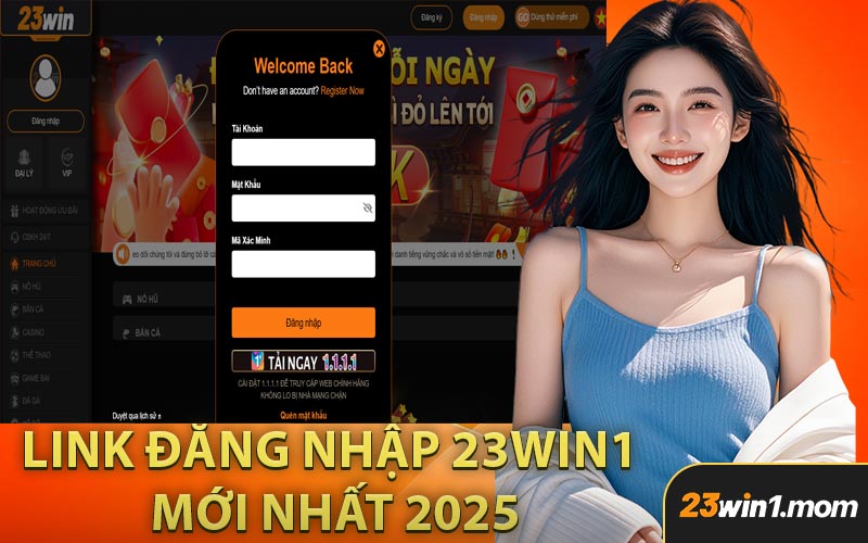 Link Đăng Nhập 23WIN1 Mới Nhất 2025