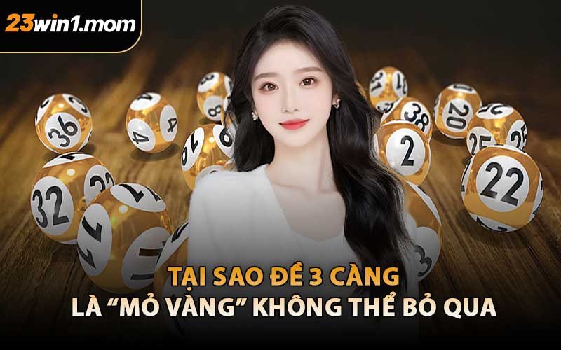Tại Sao Đề 3 Càng Là “Mỏ Vàng” Không Thể Bỏ Qua