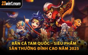 Bắn Cá Tam Quốc – Siêu Phẩm Săn Thưởng Đỉnh Cao Năm 2025