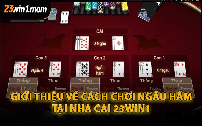 Giới Thiệu Về Cách Chơi Ngầu Hầm Tại Nhà Cái 23WIN1