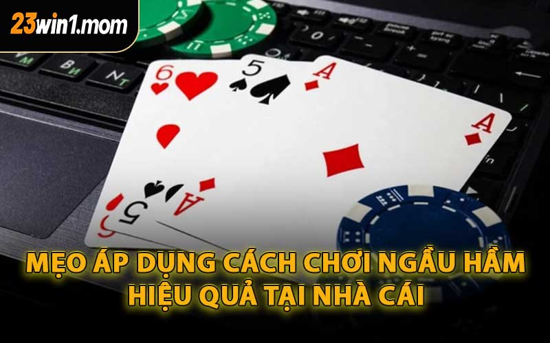 Mẹo Áp Dụng Cách Chơi Ngầu Hầm Hiệu Quả Tại Nhà Cái